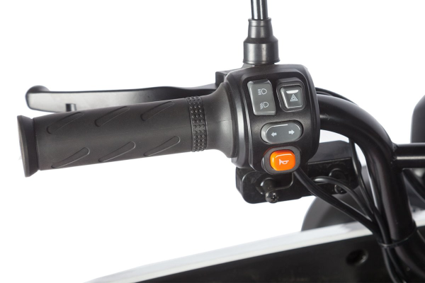 Электротрицикл Wanshida DOUHAO 60V 800Вт черно-серый