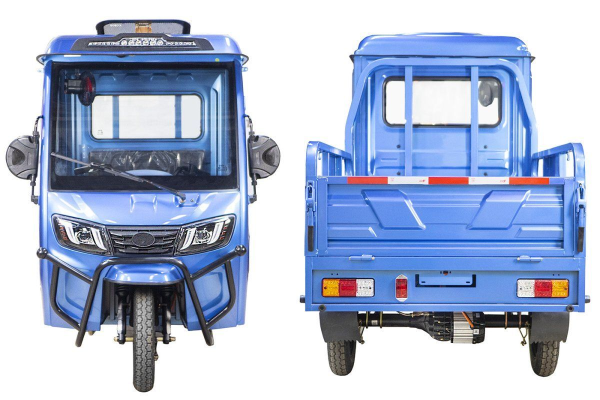 Грузовой электротрицикл Rutrike Рейс 1300 60V1200W синий