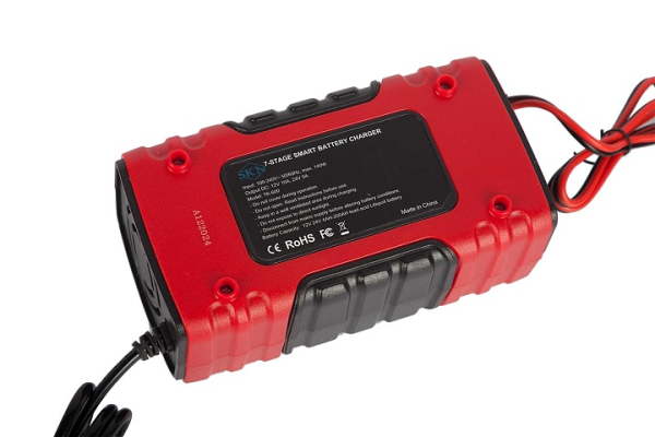 Зарядное устройство SKN TK-600 12V 10A, 24V 5A (4Ah-200Ah) [AGM, GEL, SLA, WET, LI, CA]