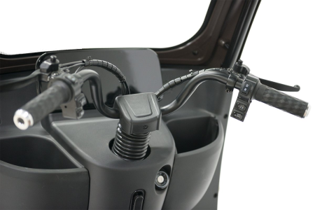 Электротрицикл Rutrike Неон фиолетовый