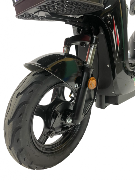 Электромопед GreenCamel Тайфун GT EV2pro (1000W 60V23Ah Li-ion ) быстросъем черный