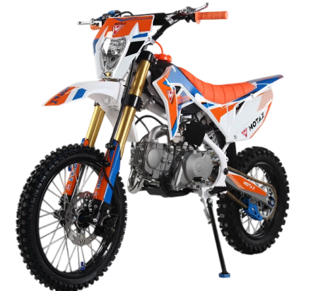 Питбайк MOTAX MX 125 Белый-оранжевый