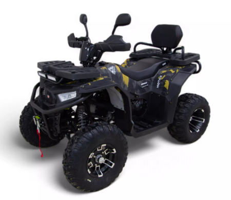 Бензиновый квадроцикл MOTAX GRIZLIK W200 LUX желтый