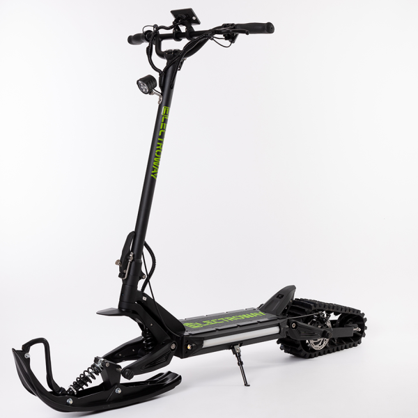 Зимний электроснегокат на гусенице / Гусеничный электросамокат Electroway T3S Зимний электроснегокат на гусенице / Гусеничный электросамокат Electroway T3S