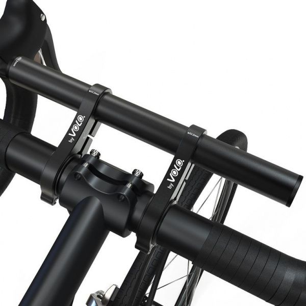 Выносной удлинитель руля Черный