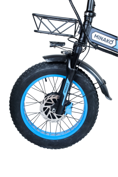 Электровелосипед Minako F10 Dual 48V20Ah синий