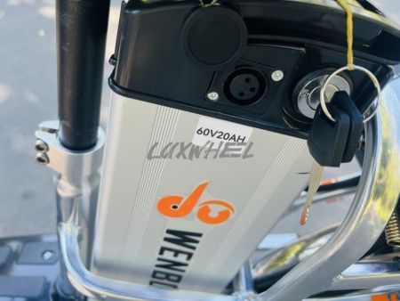 Электровелосипед колхозник Wenbo 60V/21Ah D18 Серебристый