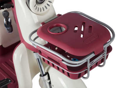 Электротрицикл Rutrike Gelbert Mercury 48V/60V 650Вт бело-красный