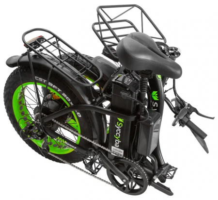 Электровелосипед SYCCYBA H2 (F11) зеленый