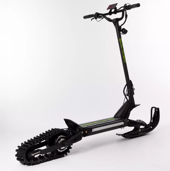 Зимний электроснегокат на гусенице / Гусеничный электросамокат Electroway T3S Зимний электроснегокат на гусенице / Гусеничный электросамокат Electroway T3S