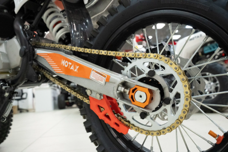 Питбайк MOTAX MX 125 Белый-оранжевый