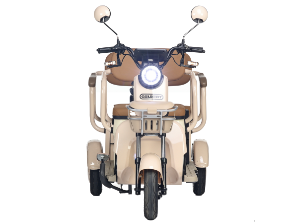 Электротрицикл Rutrike Gelbert Atlas 48V/60V 600Вт бежевый