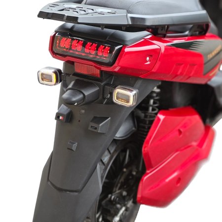Электроскутер GT TANK 01 PRO 3000W 76V 30AH красный