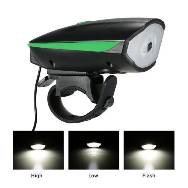 Фонарь светодиодный + Гудок универсальный для Электросамокатов Gree 8588