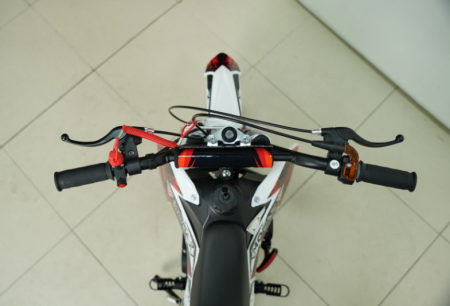 Детский бензиновый миникросс MOTAX 50 PS Бело-красный