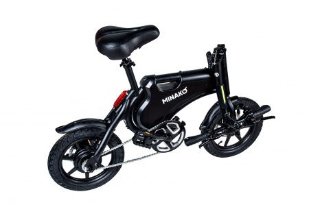 Электровелосипед Minako Smart 10 Ah Черный