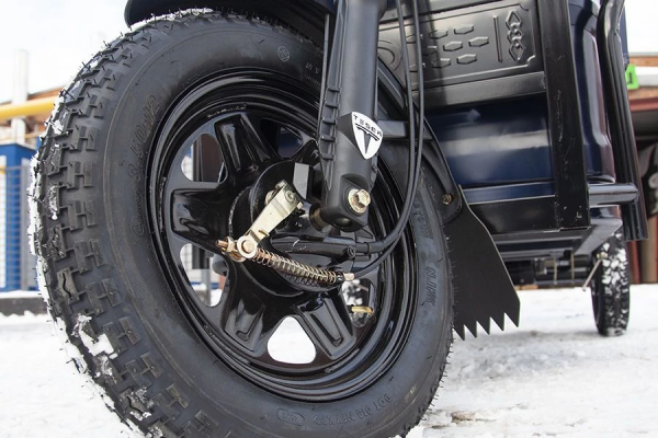 Грузовой электротрицикл Rutrike D4 КАБИНА 1800 60V1500W синий