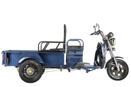 Грузовой электротрицикл Rutrike D1 1200 60V900W синий
