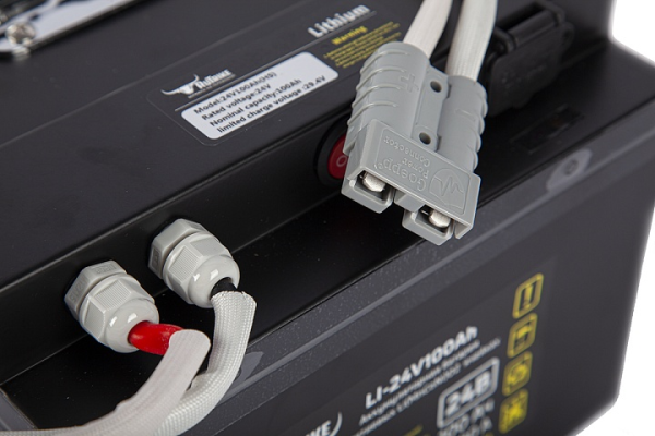 Литиевый тяговый аккумулятор RuTrike (18650 MnCoNi) 24V100A/H