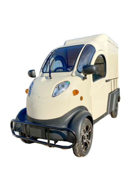 Квадрицикл грузовой GreenCamel Тендер X1200 Квадро (72V 2500W) кабина, BOX, понижающая 52 Ah