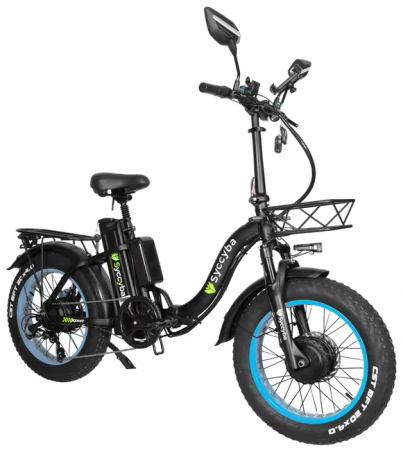 Электровелосипед SYCCYBA H2 (F11) DUAL BLUE