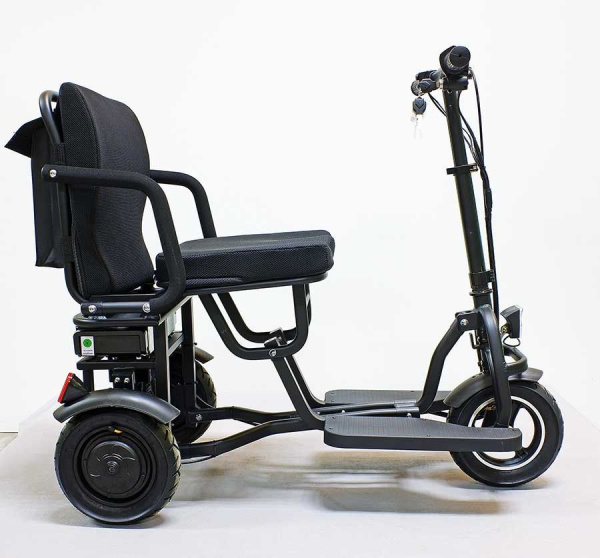 Трицикл GreenCamel Кольт V700 (48V 2x350W) 15Ah Черный