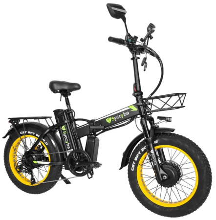 Электровелосипед SYCCYBA H1 (F10) YELLOW